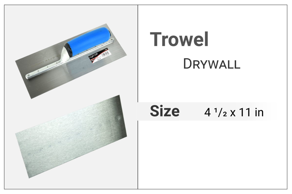 Drywall Trowel 4-1/2" x 11"