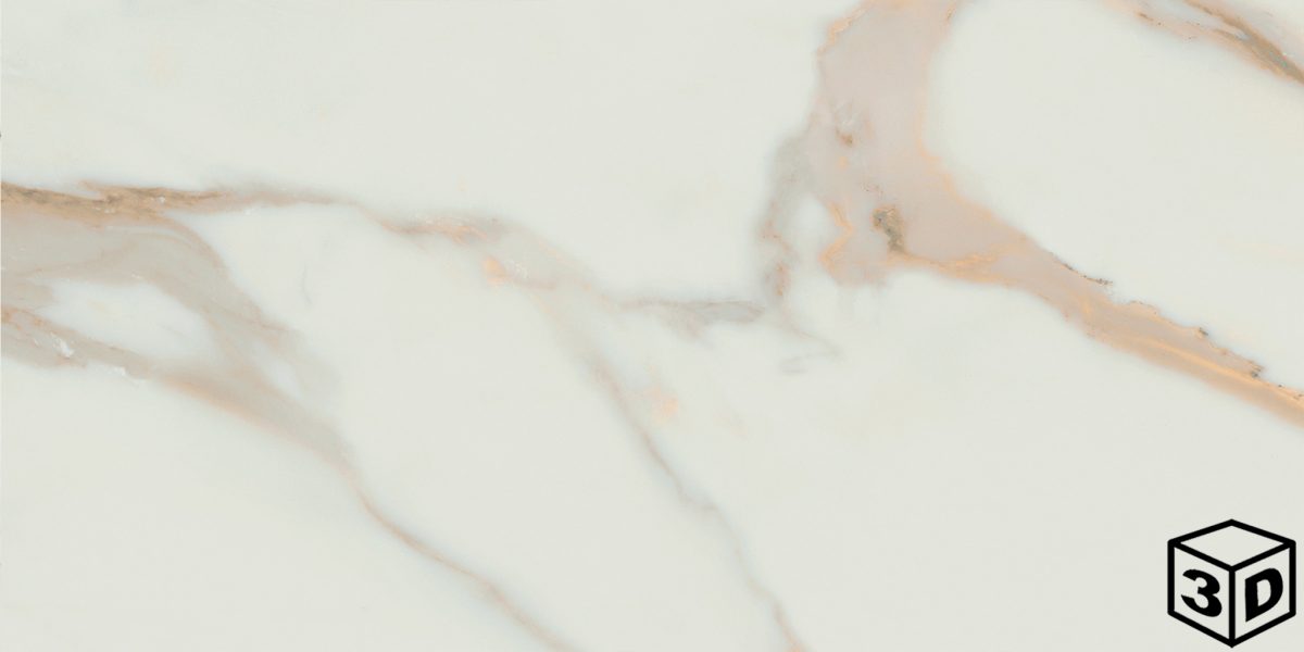 Calacata Gold Rectified 11.75" x 23.5" Matte