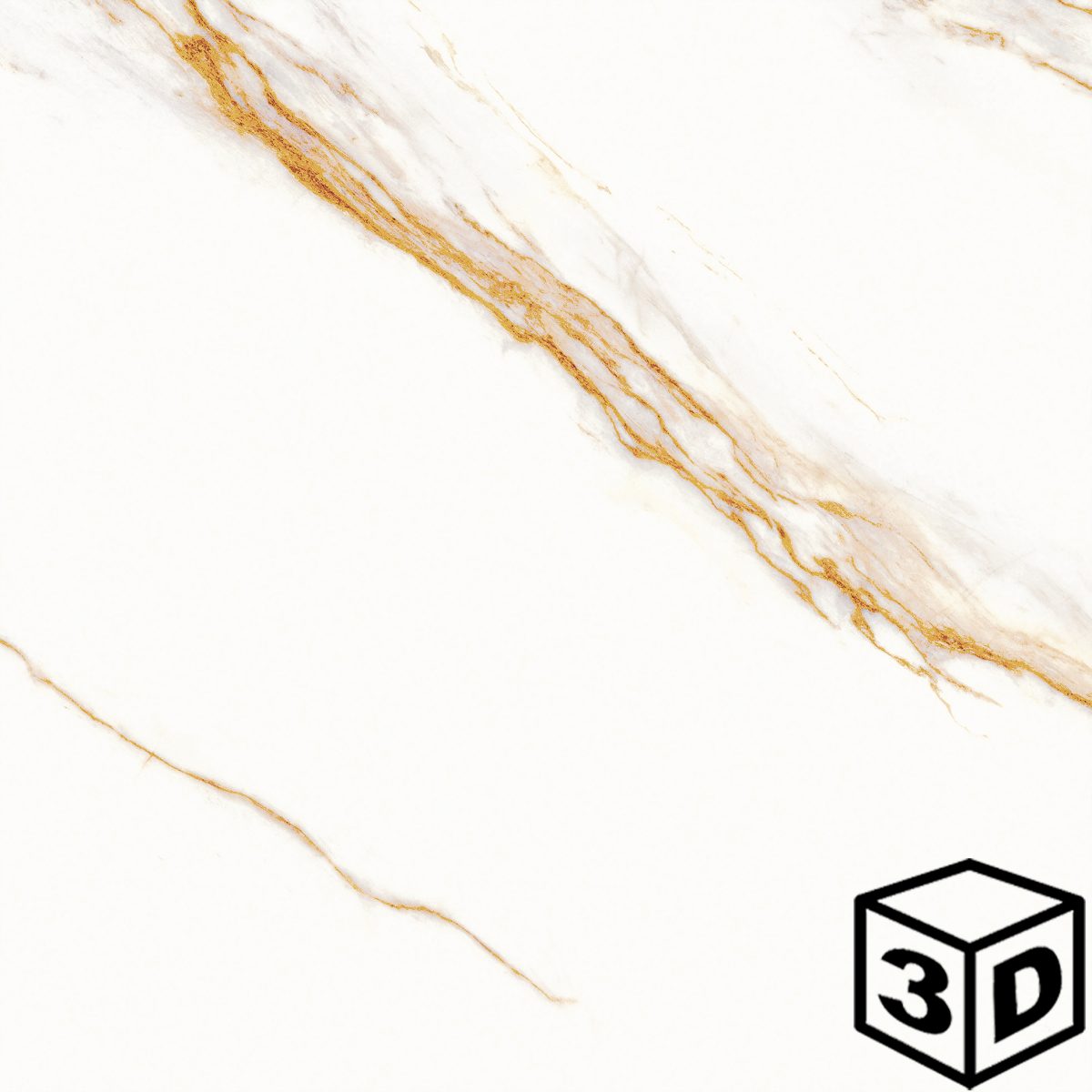 Aureus Calacatta Rectified 23.6" x 23.6" Matte
