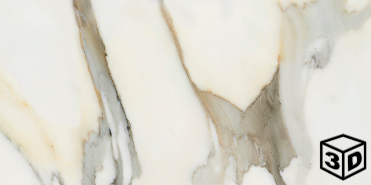 Calacatta Borghini Rectified 11.75" x 23.6" Matte