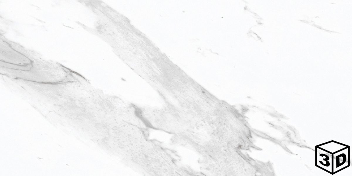 Allemara Calacatta Slim 11.75" x 23.6" Glossy