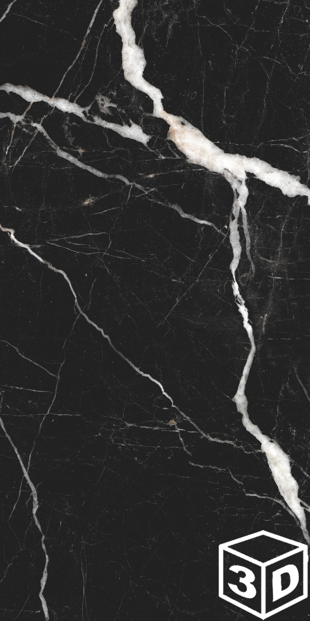 Nexus Nero 23.6" x 47.25" Polished