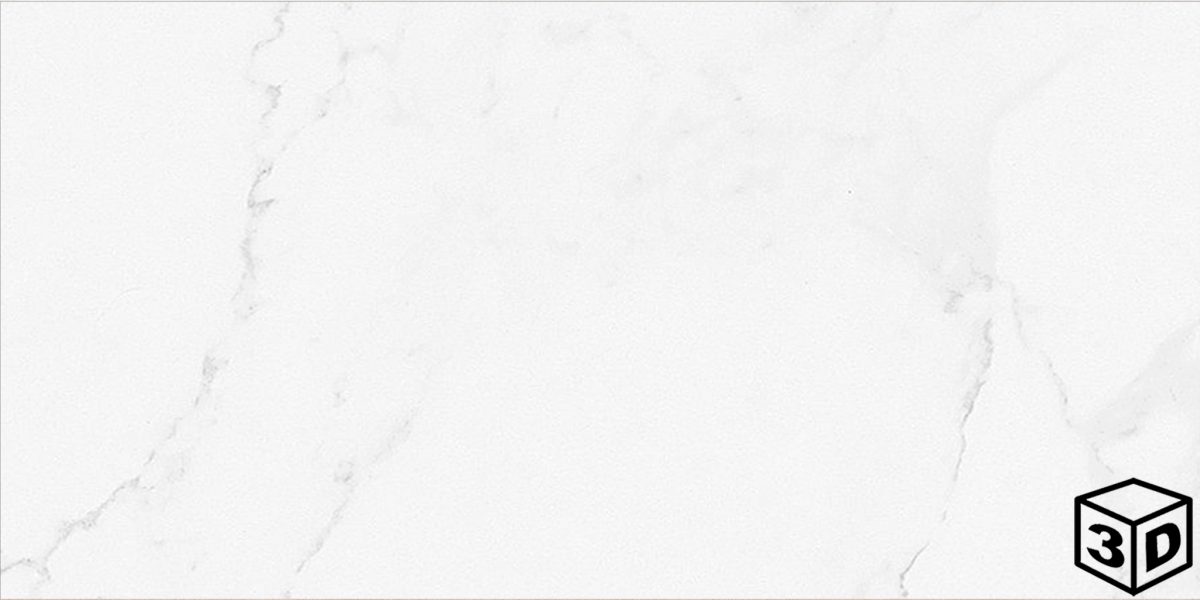 Eva Statuario 11.75" x 23.6" Matte