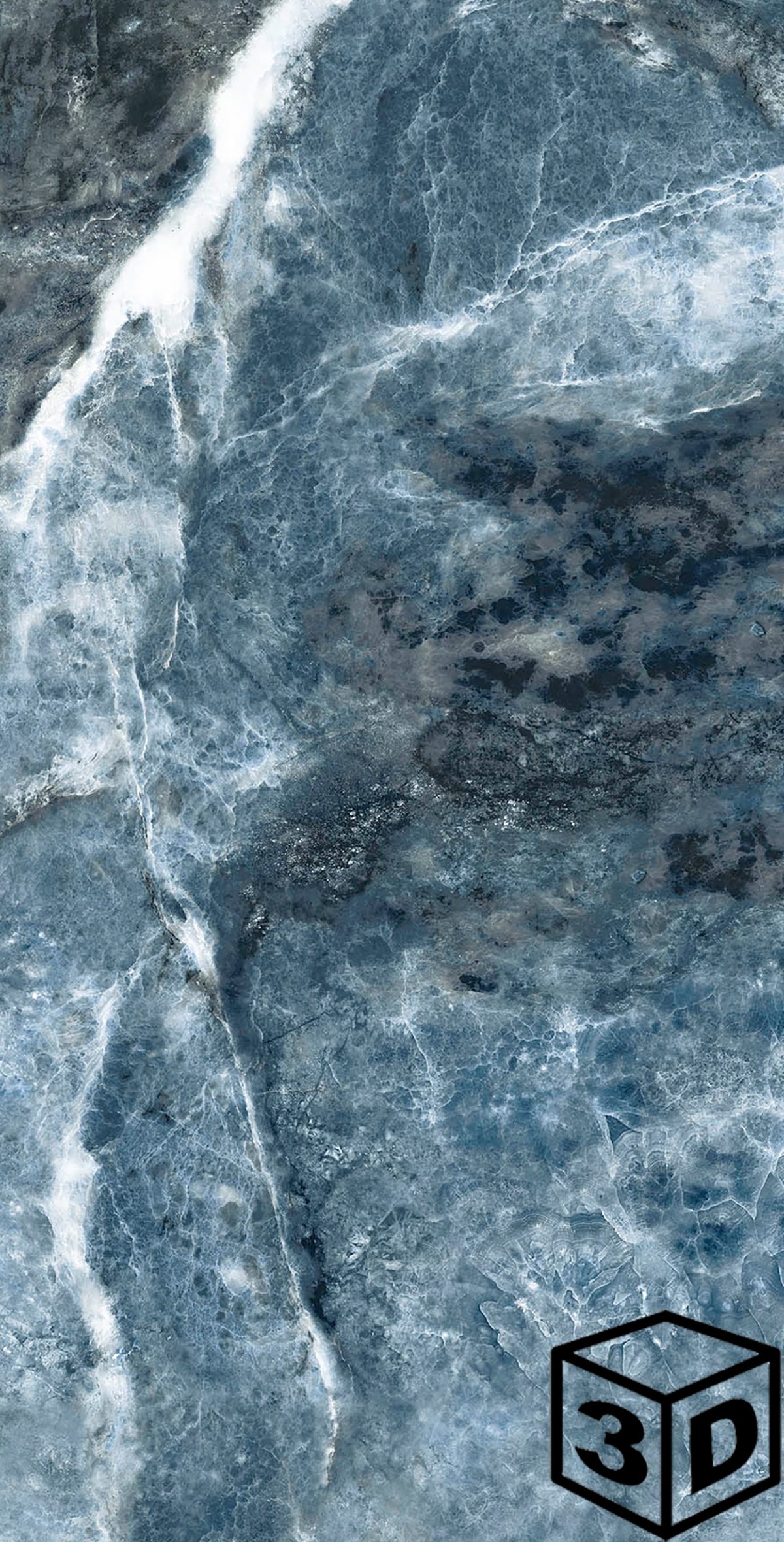 Amazona Blue Rectified 23.6" x 47.25" Polished