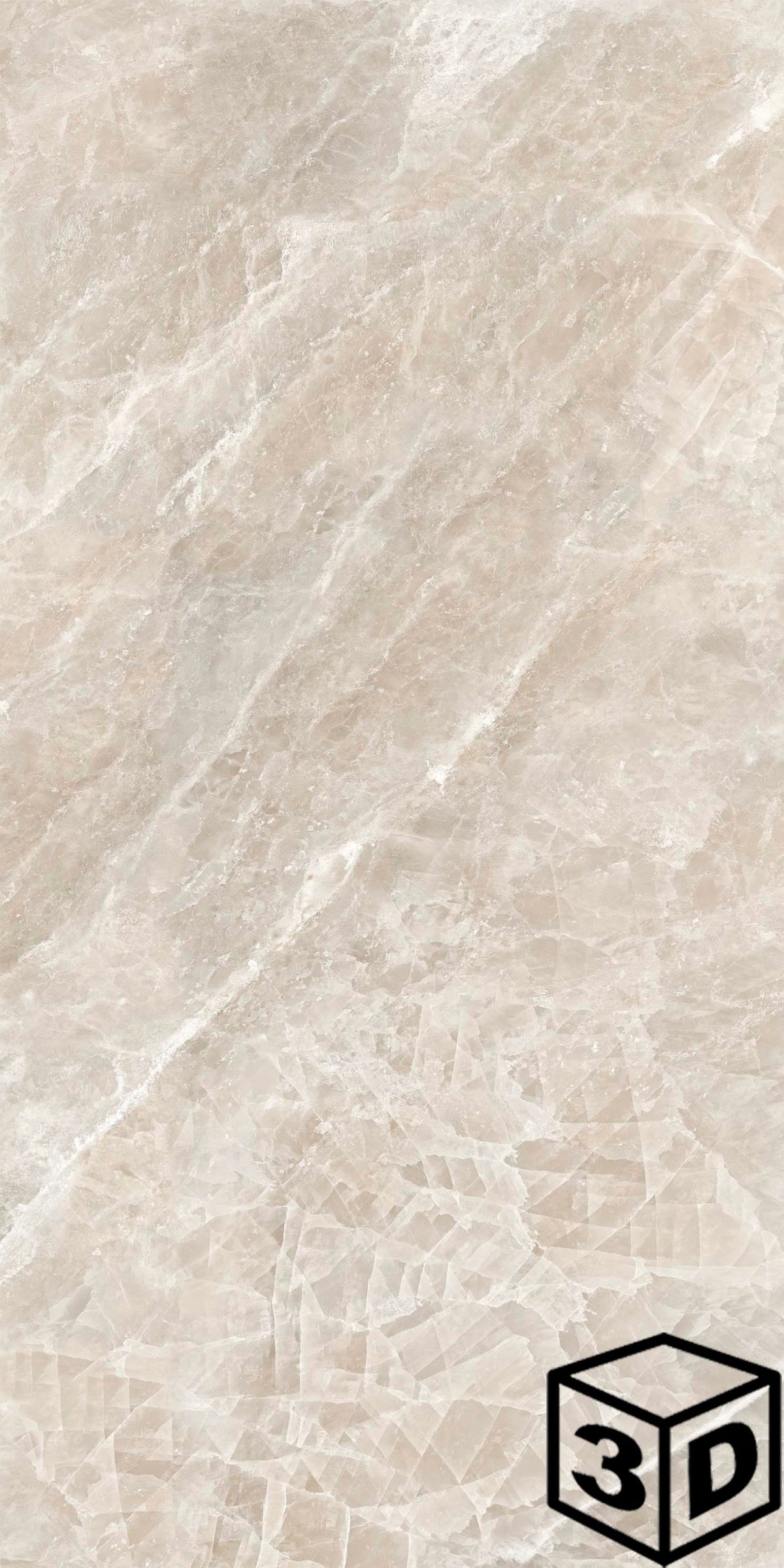 Electra Almond Rectified 23.6" x 47.25" Matte