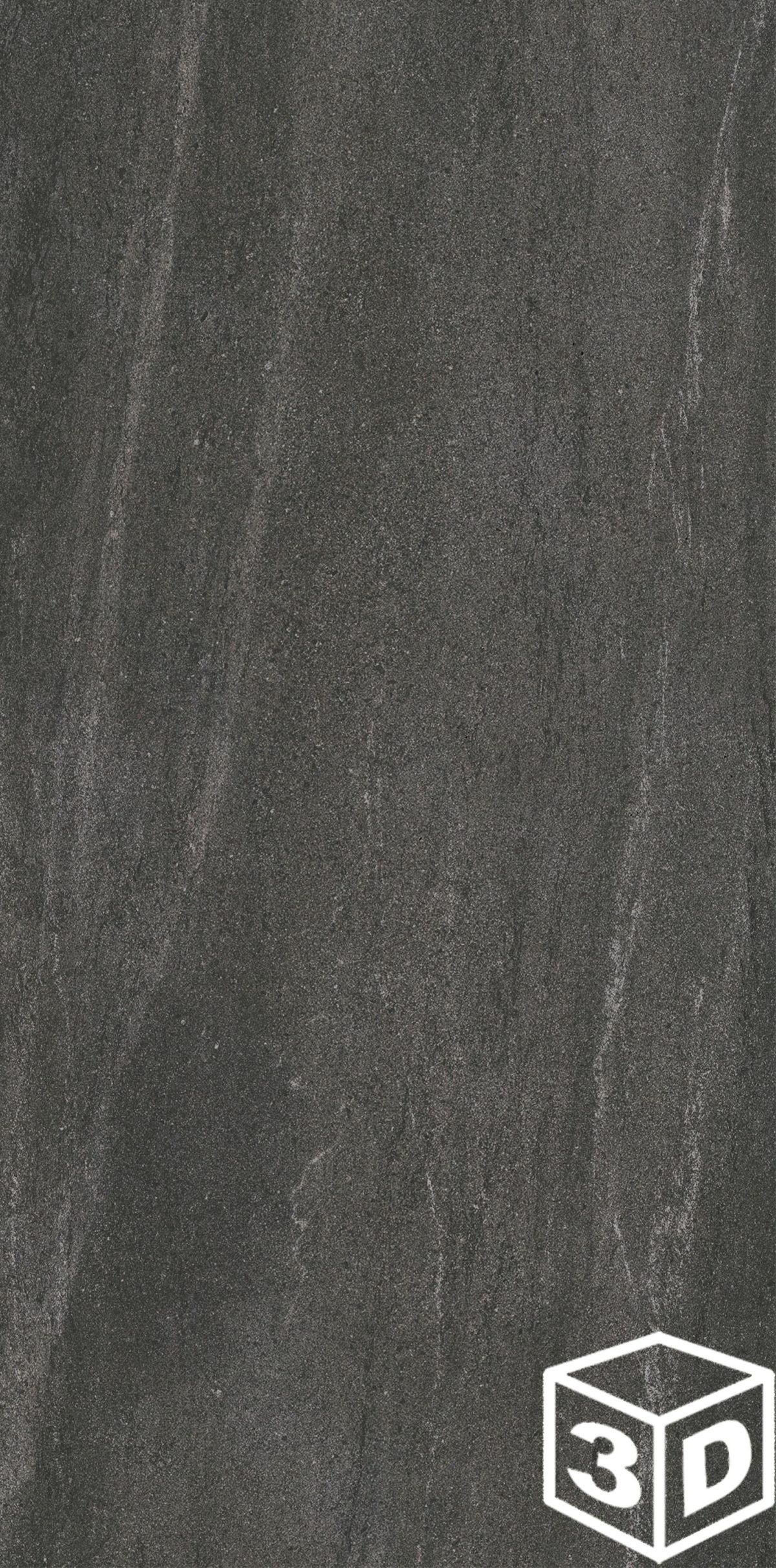 Track Charcoal Rectified 23.6" x 47.25" Matte