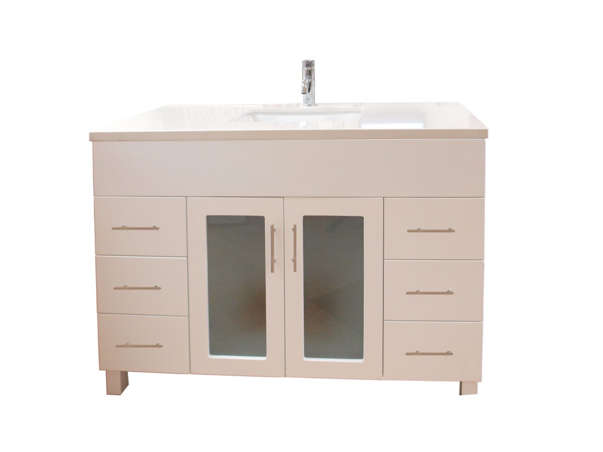 48" White Cabinet (Mirror: VM.107.4024)