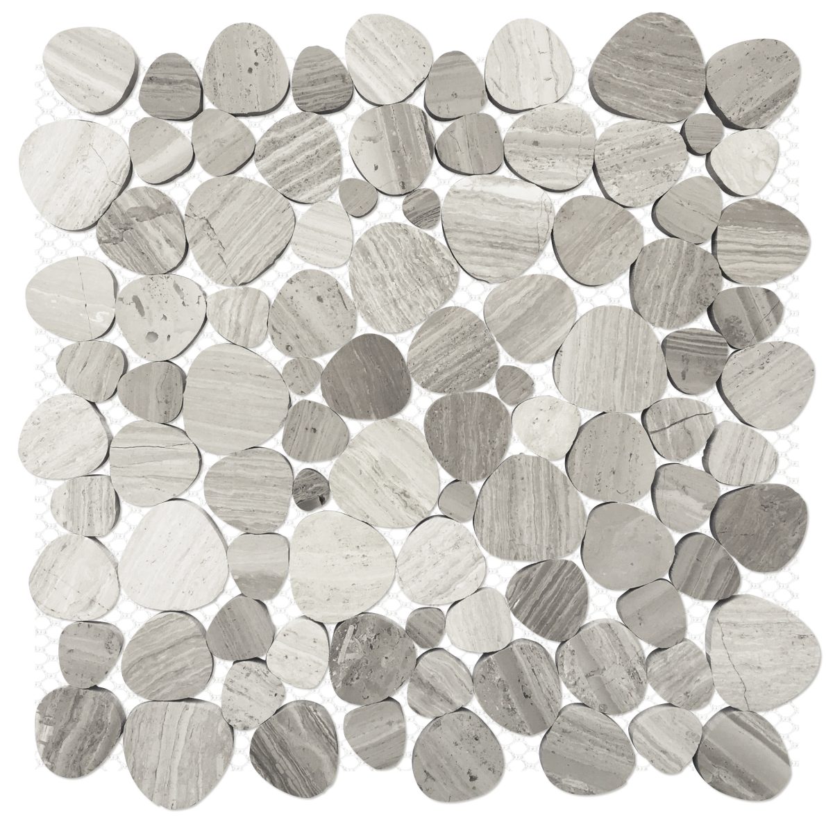 Harmony Wooden Grey Flat Marble Polished