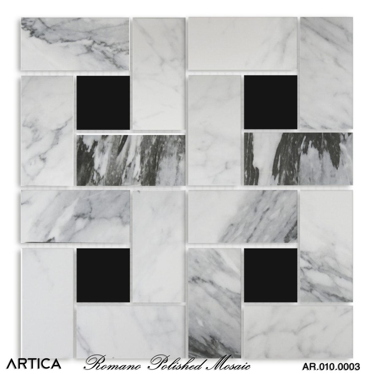 Artica Romano Polished Mosaic