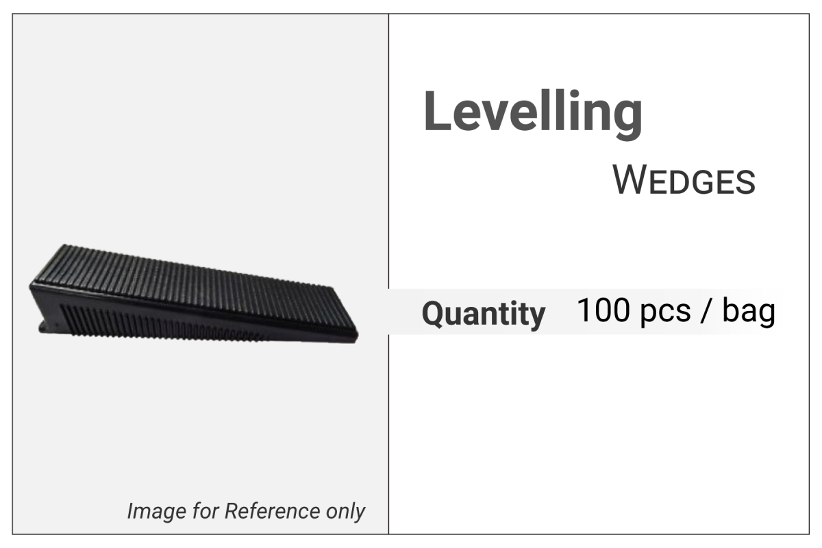 Levelling Wedges, 100 pcs / bag