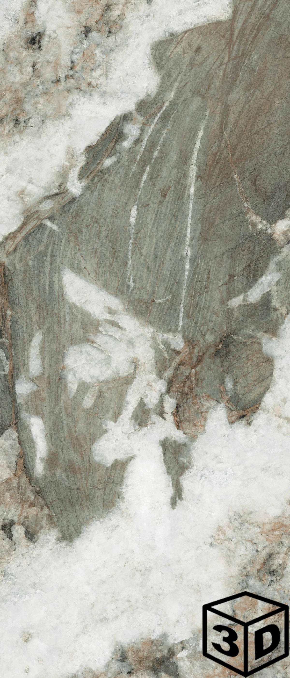 Salvia Green Rectified 47.25" x 110.25" Polished (SLAB 6MM)