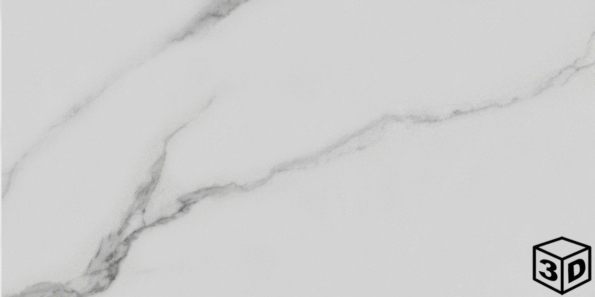 Caspian Jazz White 11.75" x 23.6" Polished