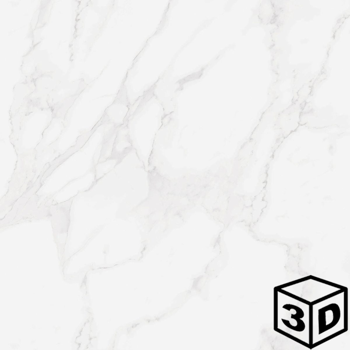 Eva Statuario 23.6" x 23.6" Matte