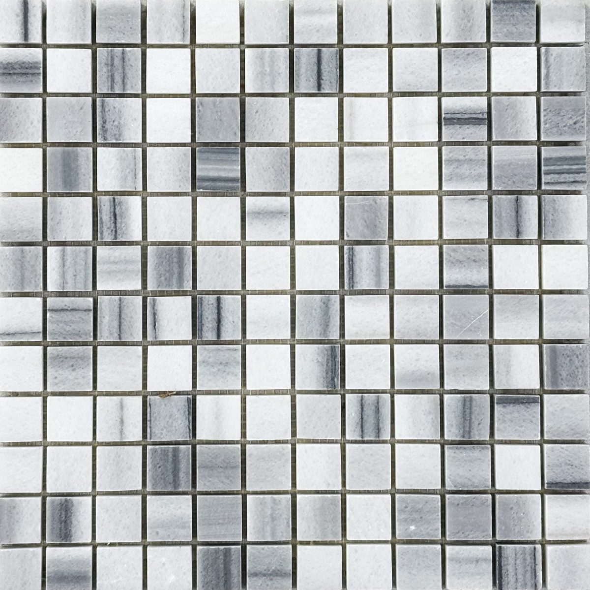 Polished Fluid Mosaics 01" x 01"
