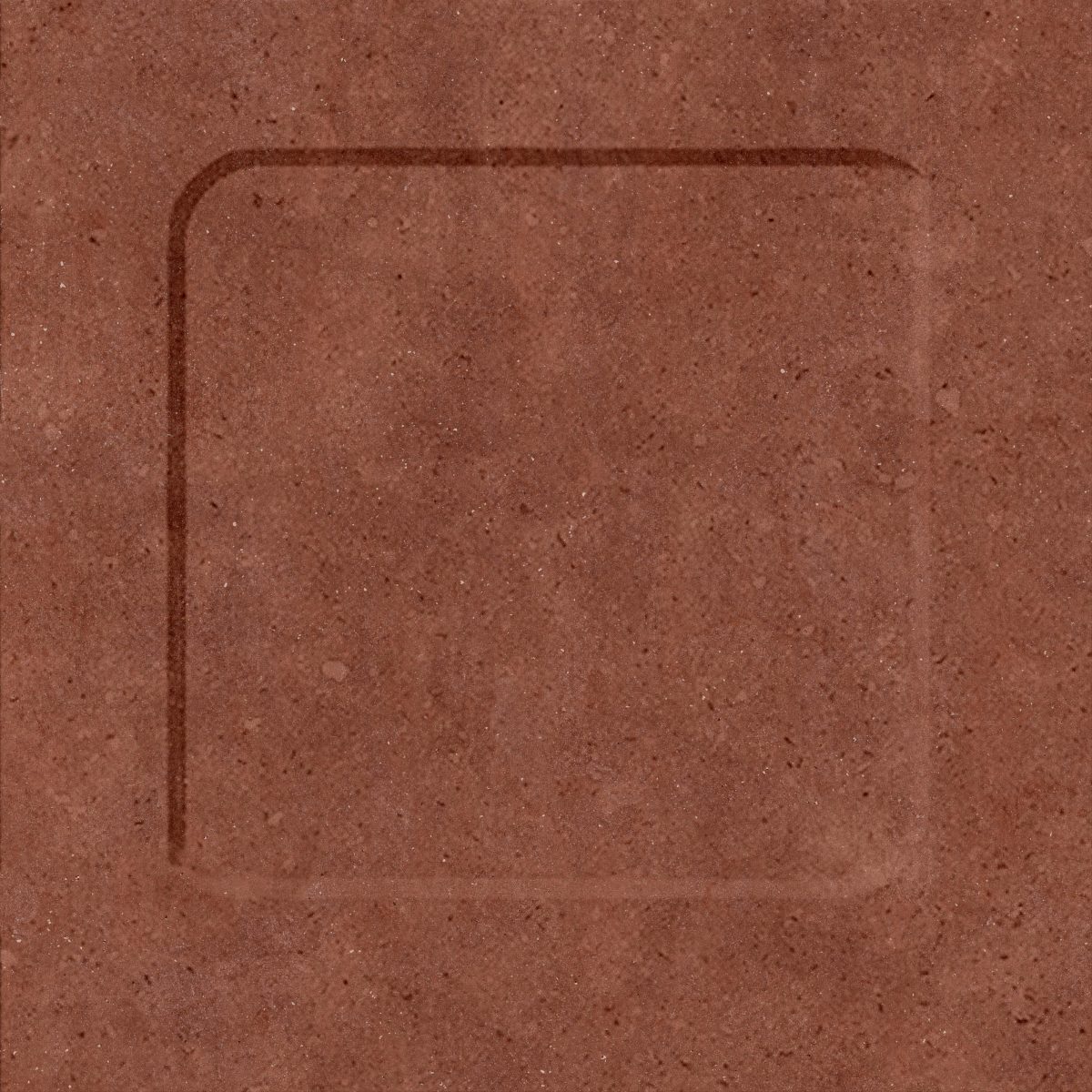 Concept Red 3D Decoro 8" x 8" Matte