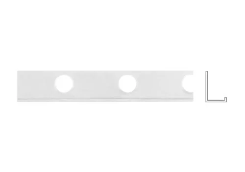 Plastic Cap 8' x 3/8" White