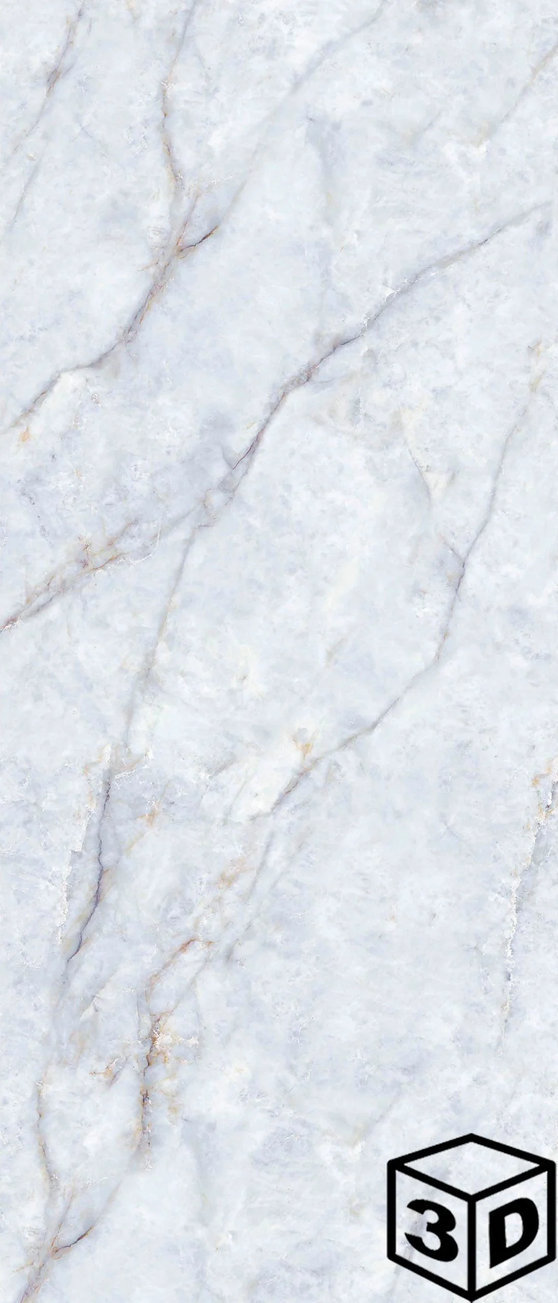 Himalayan Crystal Grey (C) 47.25" x 110.25" High Gloss