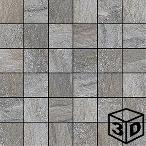 Utah Granite Mosaic 2" x 2" Matte