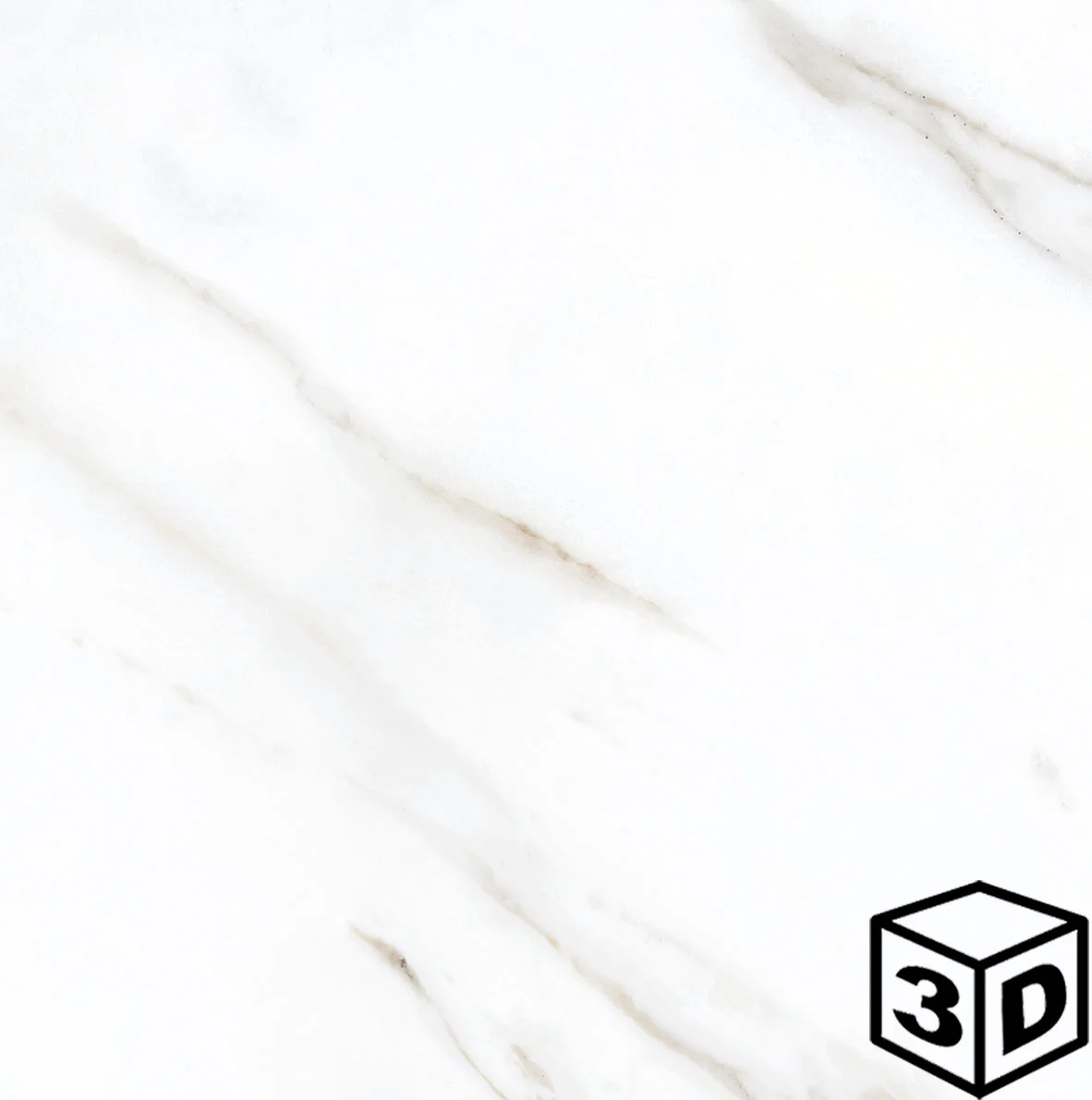 Aura Statuario 23.6" x 23.6" Matte