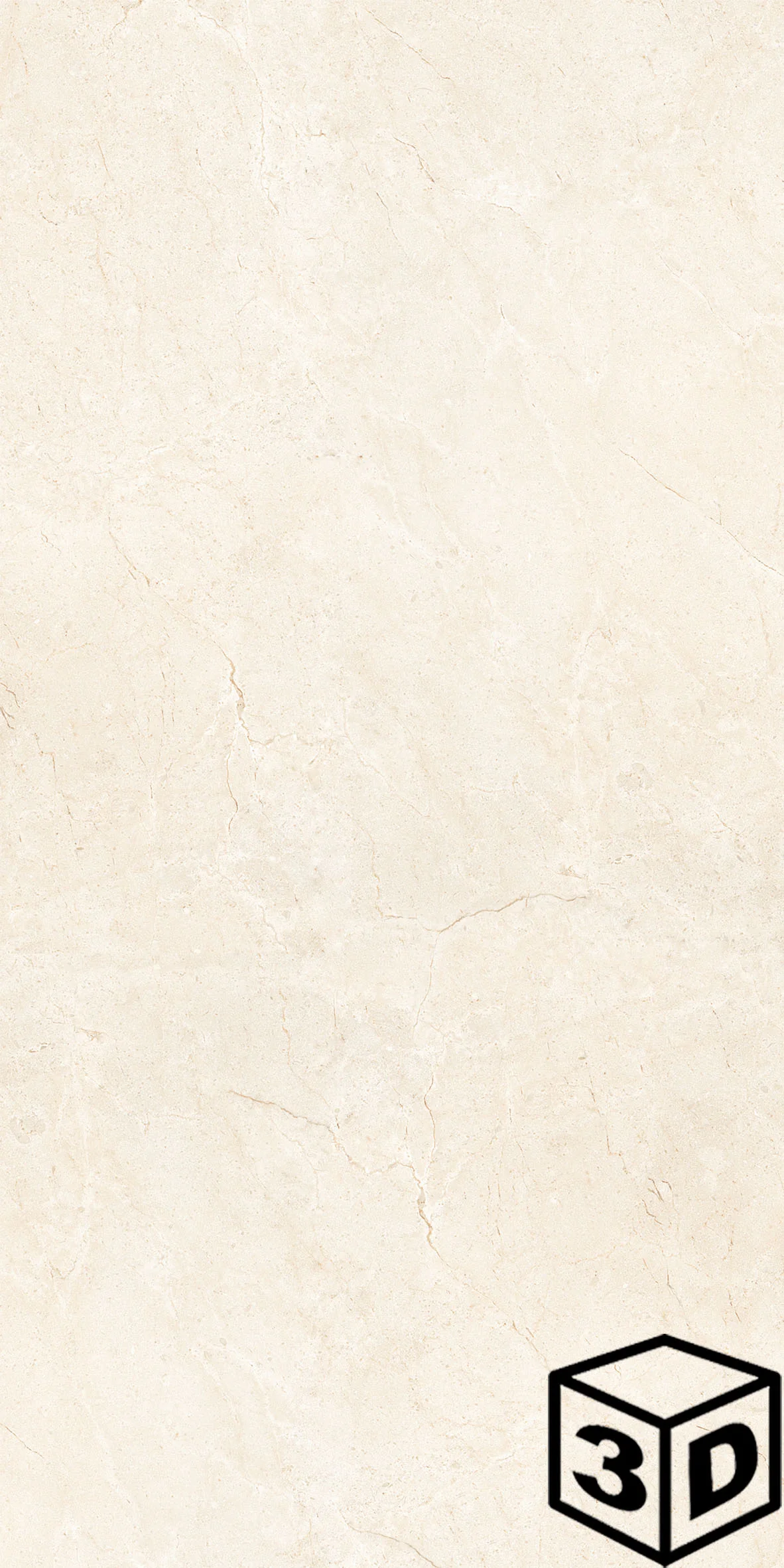 Crema Marfil 23.6" x 47.25" Glossy