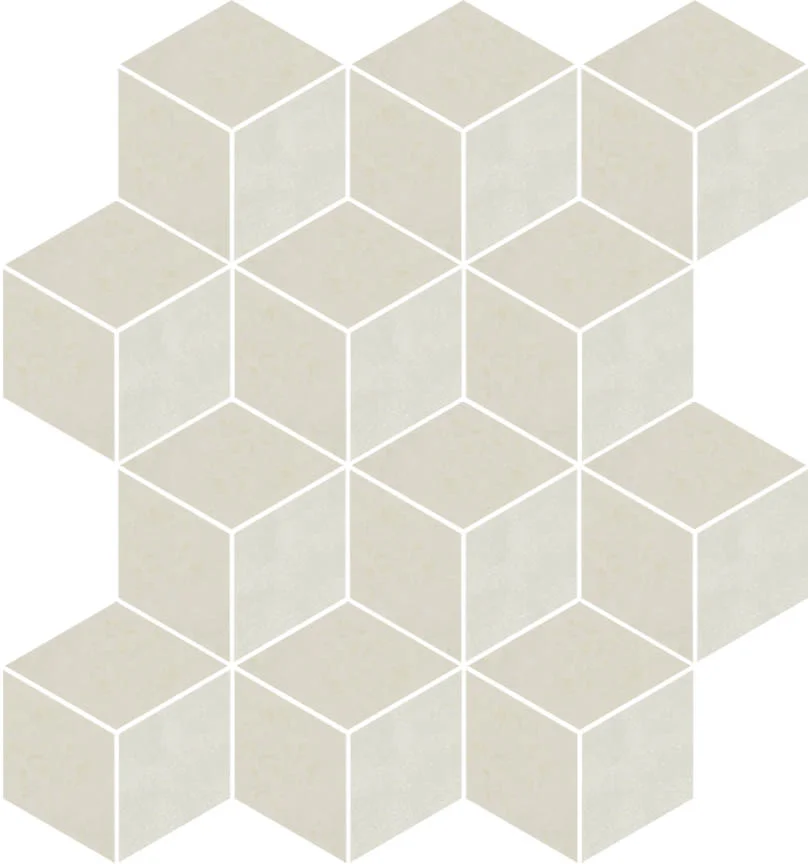 Andrika Ivory Rhombus Mosaic