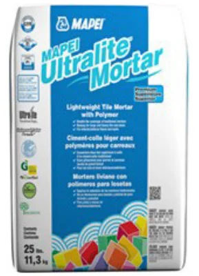 Ultralite Thin Set Mortar  White  25 lbs