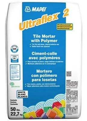 Ultraflex 2 Polymer Modified White 50 lbs
