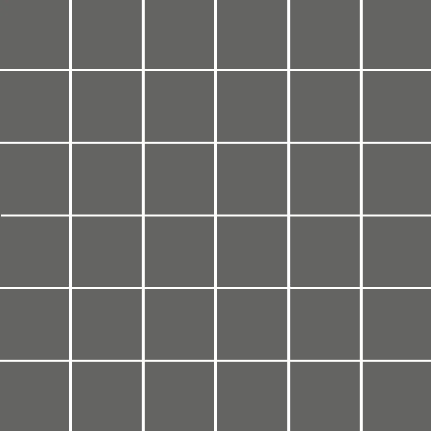 Super Light Grey 2" x 2" Matte Mosaic