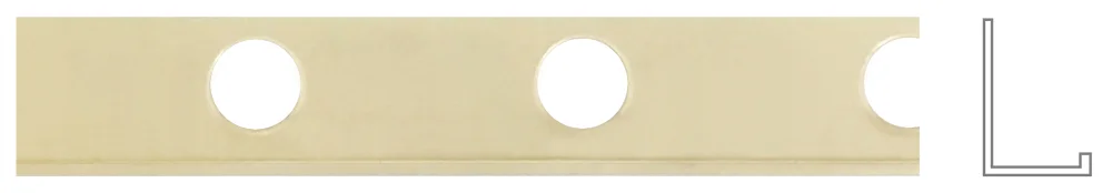 Plastic Cap 8' x 1/2" Bone