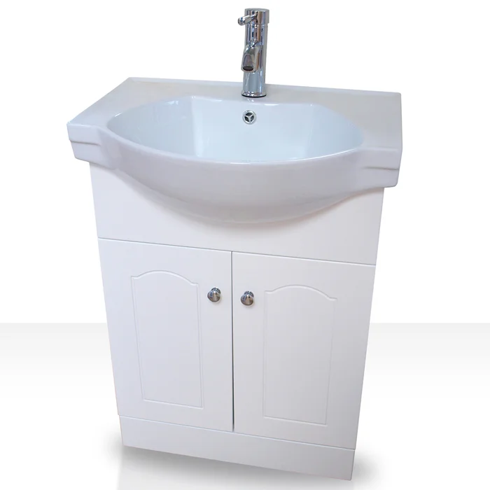 24" White MDF Cabinet (Mirror: VM.101.3224)