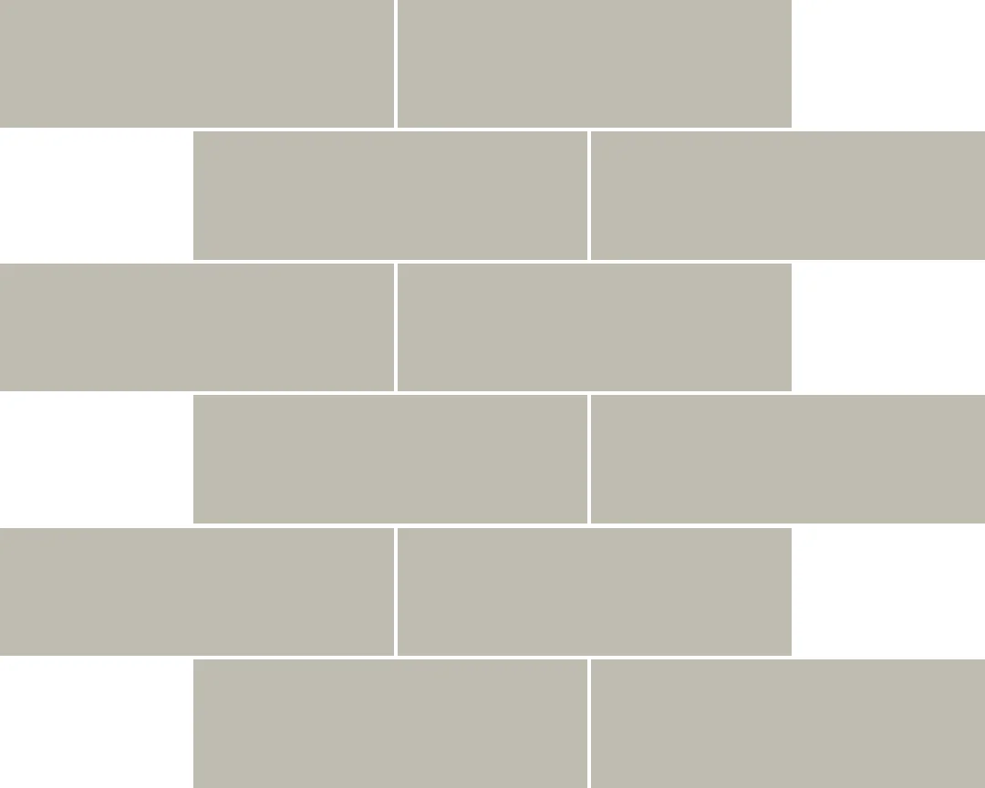 Nova Smoke Glass 2" x 6" Mosaic