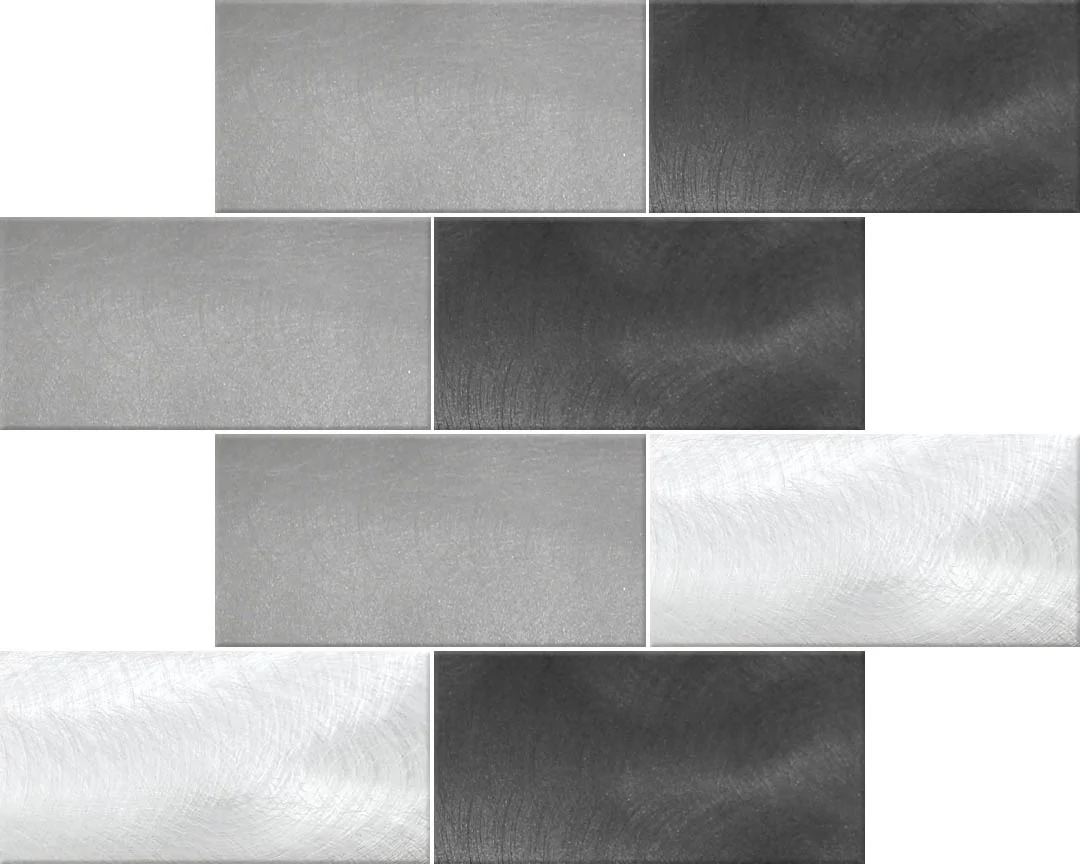 Eternal Aluminum Silver Brick 3" x 6"